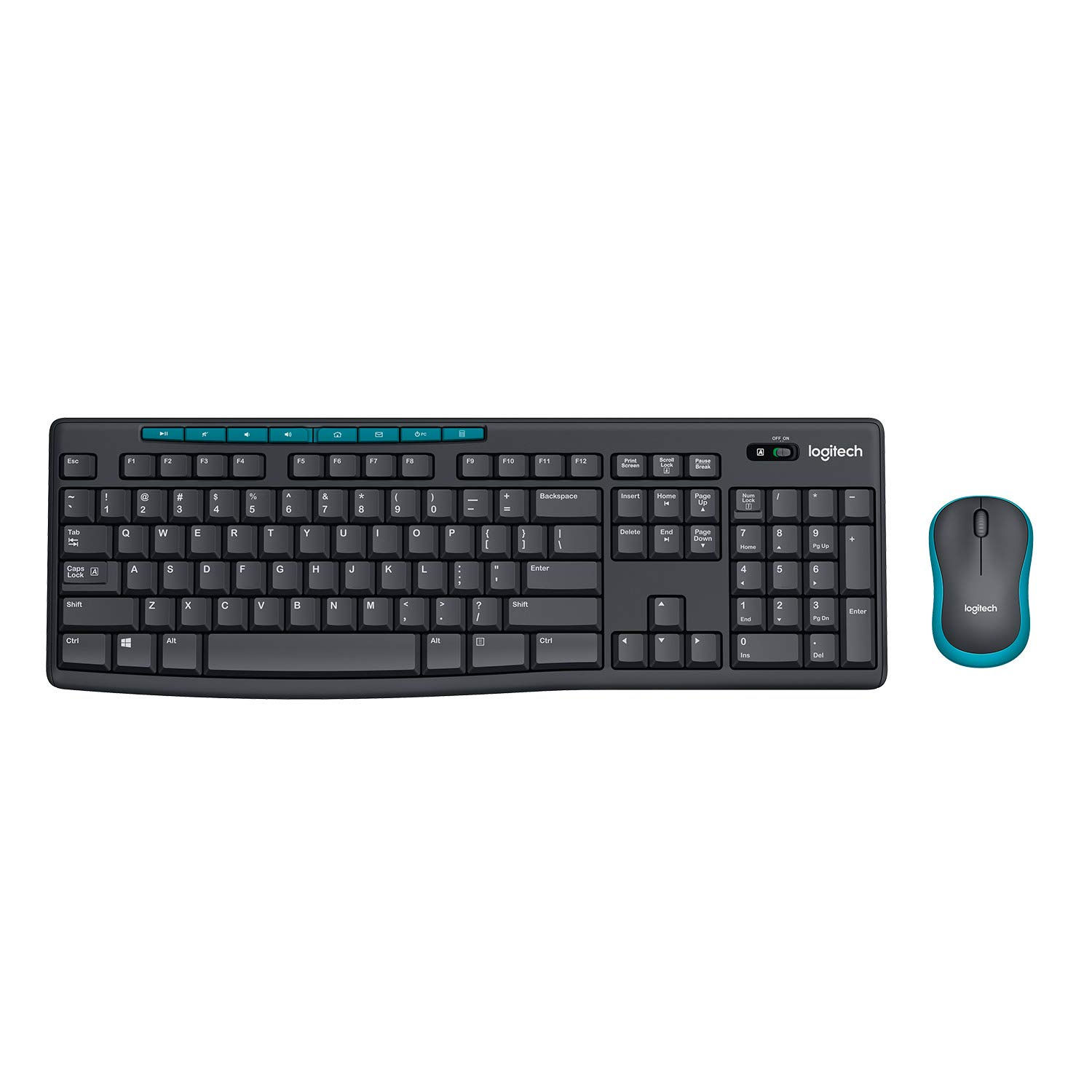 Logitech  3D  MK270r/MK275 Wireless Keyboard and Mouse Combo View 1 MK270r/MK27