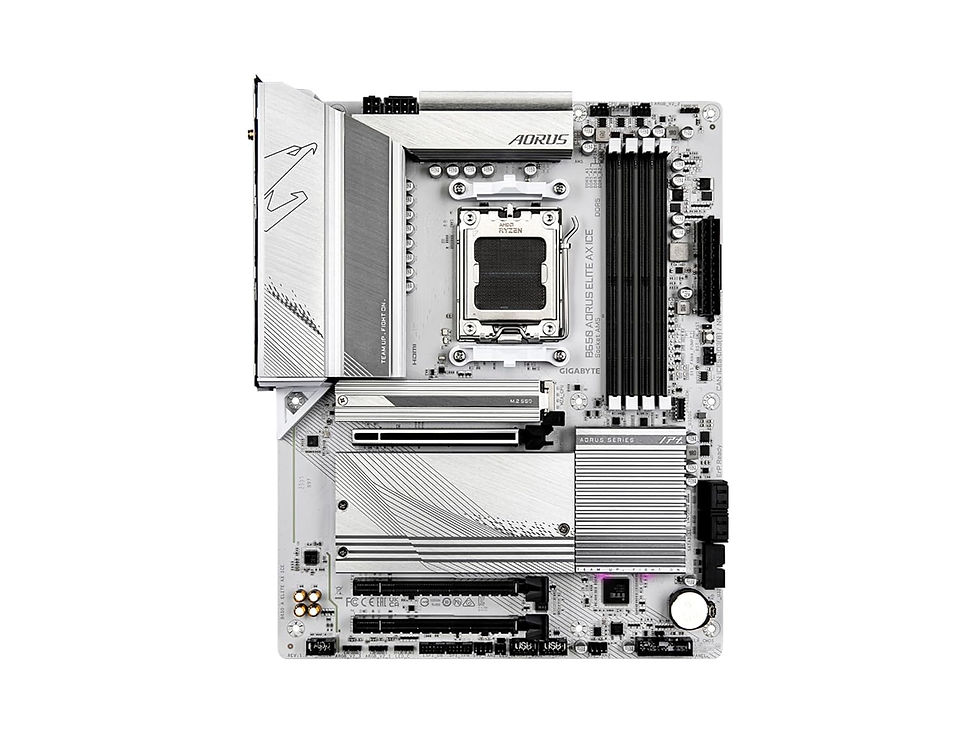 थंबनेल: Gigabyte B650M AORUS ELITE AX ICE (rev. 1.x)