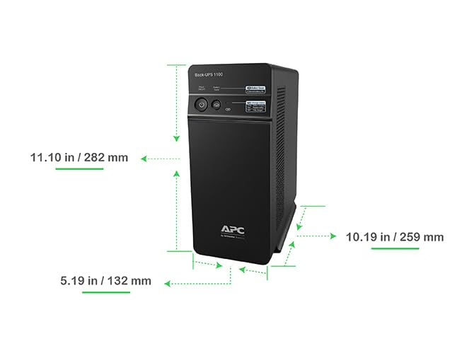 Thumbnail: APC Back-UPS BX1100C-IN 1100VA / 660W UPS