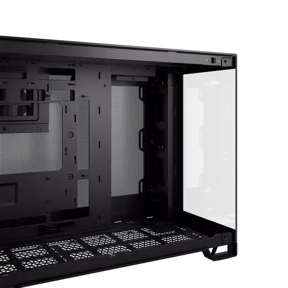 Thumbnail: CORSAIR 2500X Mid-Tower Dual Chamber PC Case - Black