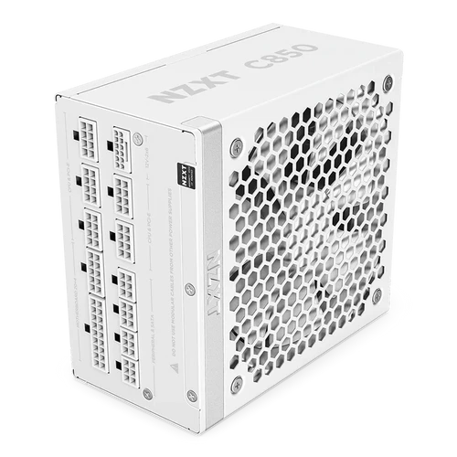 NZXT C850 Gold ATX 3.1 SMPS - White | The Computer Mega Store