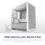 Thumbnail: NZXT H3 Flow Micro-ATX Airflow Case -White
