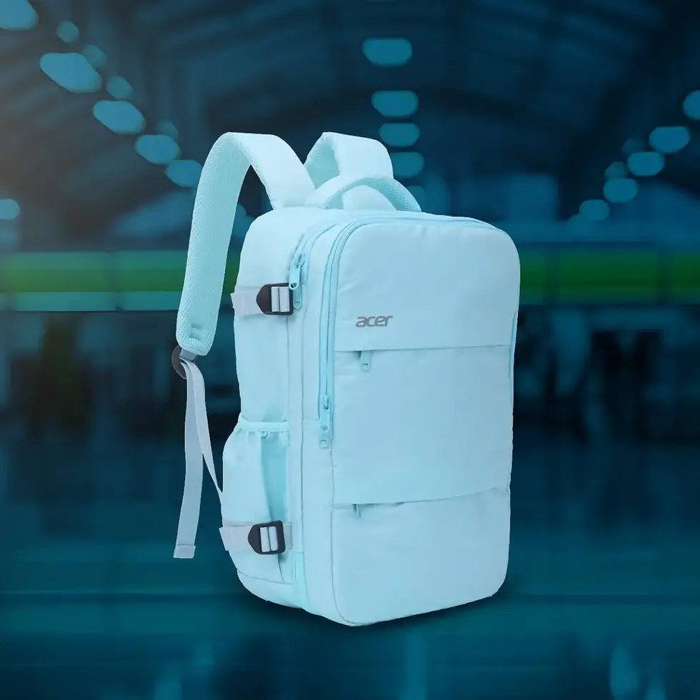 Acer Estilo Premium 15.6 Inch Blue Color Backpack - Image 2