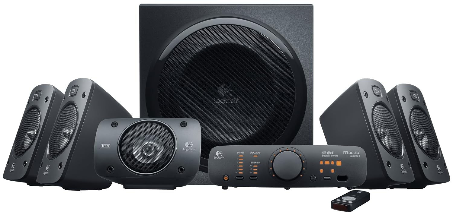 Logitech Z906 5.1 1000 Watts Wired Channel Surround Speaker System