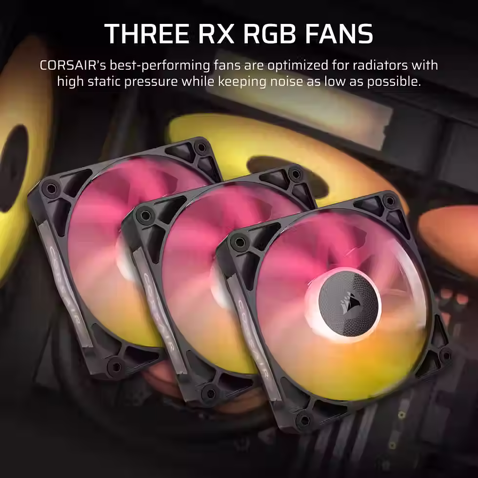 Thumbnail: Corsair iCUE LINK TITAN 360 RX LCD Liquid CPU Cooler