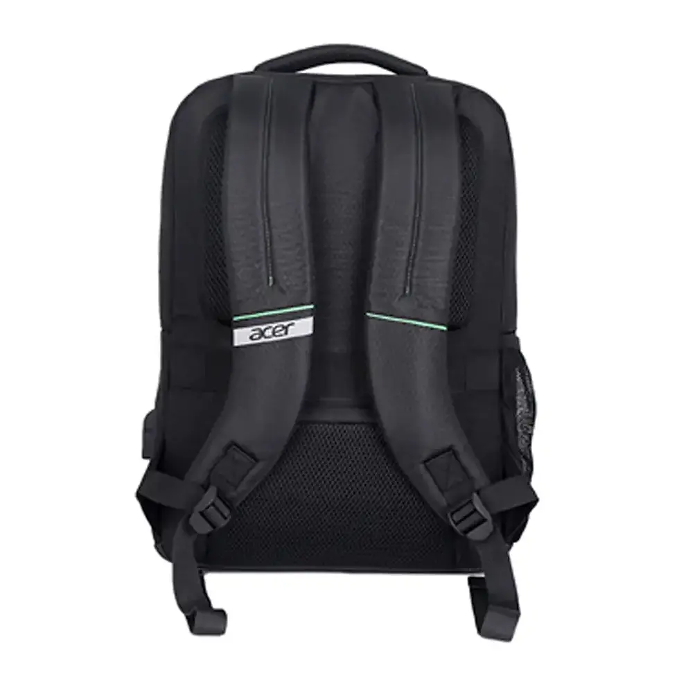 Acer Commercial Backpack ( Premium Black with Embossed Design ) - Image 2