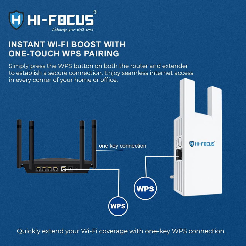 Thumbnail: HI-Focus 300 Mbps Wi-Fi Range Extender (2.4 GHz)