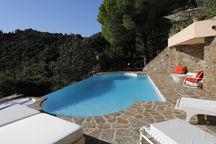 Villa / Gaou Bénat / Location / Gaou / Bénat / Suite / Luxe / Vue mer / Moderne / Maison / Chambre / Terrasse / Piscine / Salon / Séjour / Salle à manger