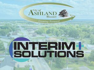 City of Ashland leadership transition announcement highlighting Interim Solutions' executive search and interim city administration services
