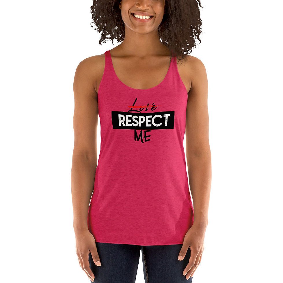 Thumbnail: Respect Me Women's Racerback Tank