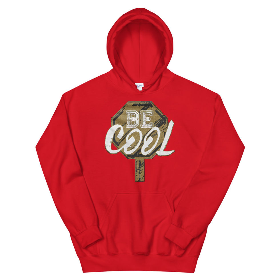 Thumbnail: Classic "Be Cool" Unisex Hoodie