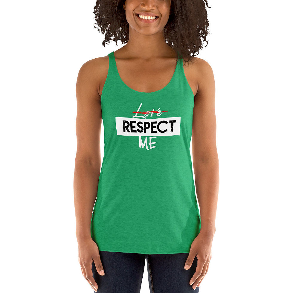 Thumbnail: Respect Me Women's Racerback Tank