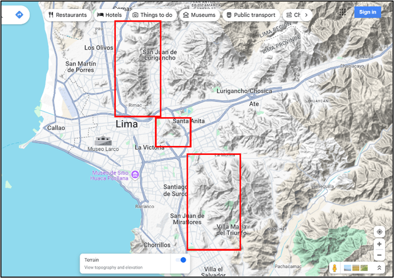 Lima Map