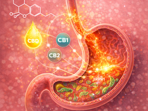 CBD e gastrite: può aiutare a ridurre l’infiammazione dello stomaco?
