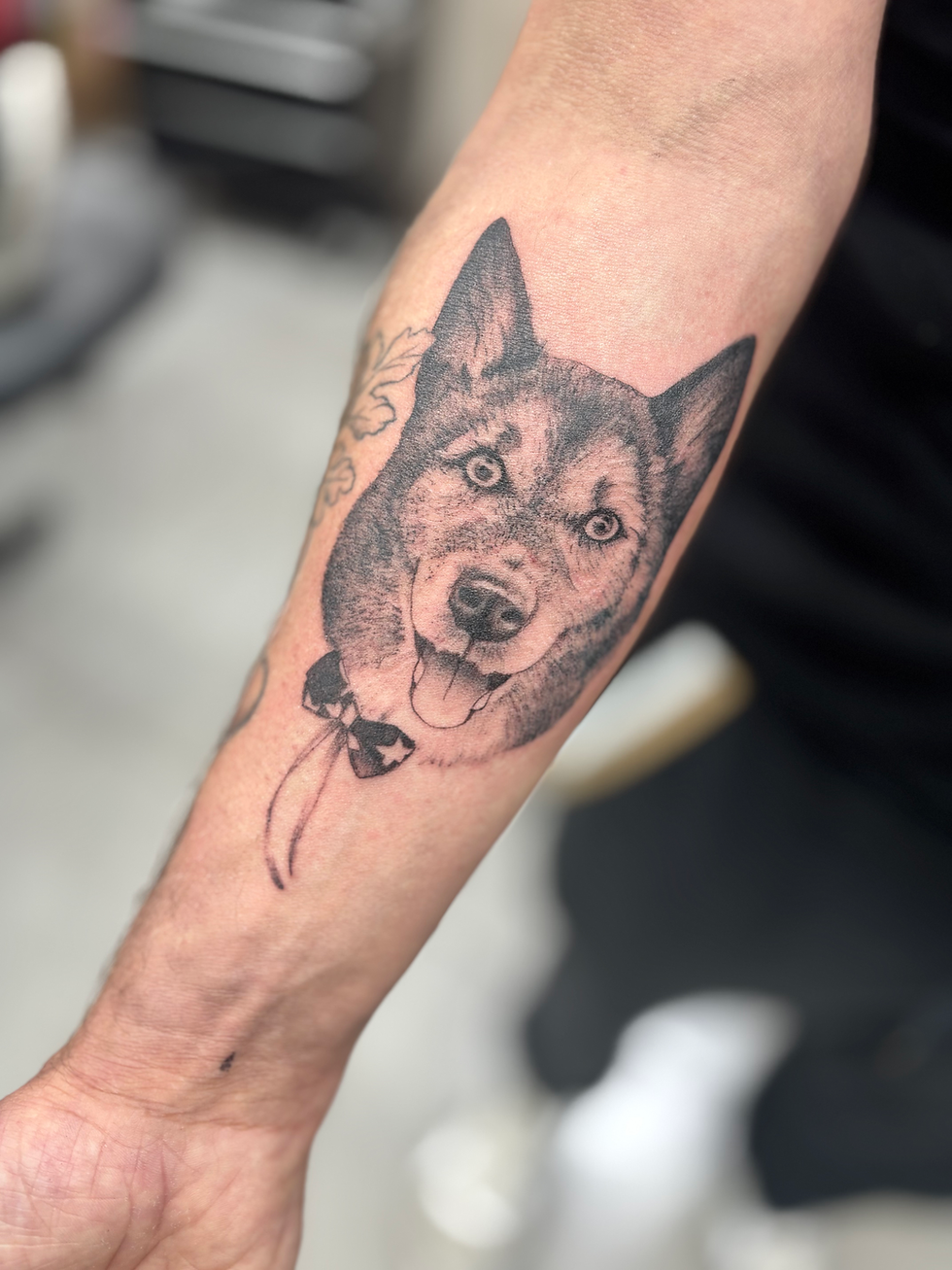Dog Portrait Tattoo