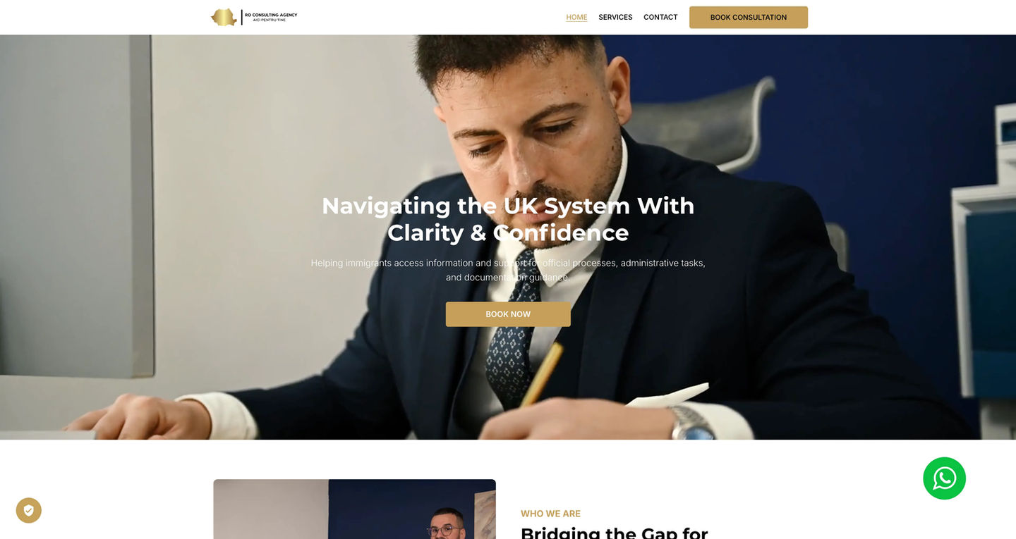 Website design by WebOws Design, Wix Studio, Kent