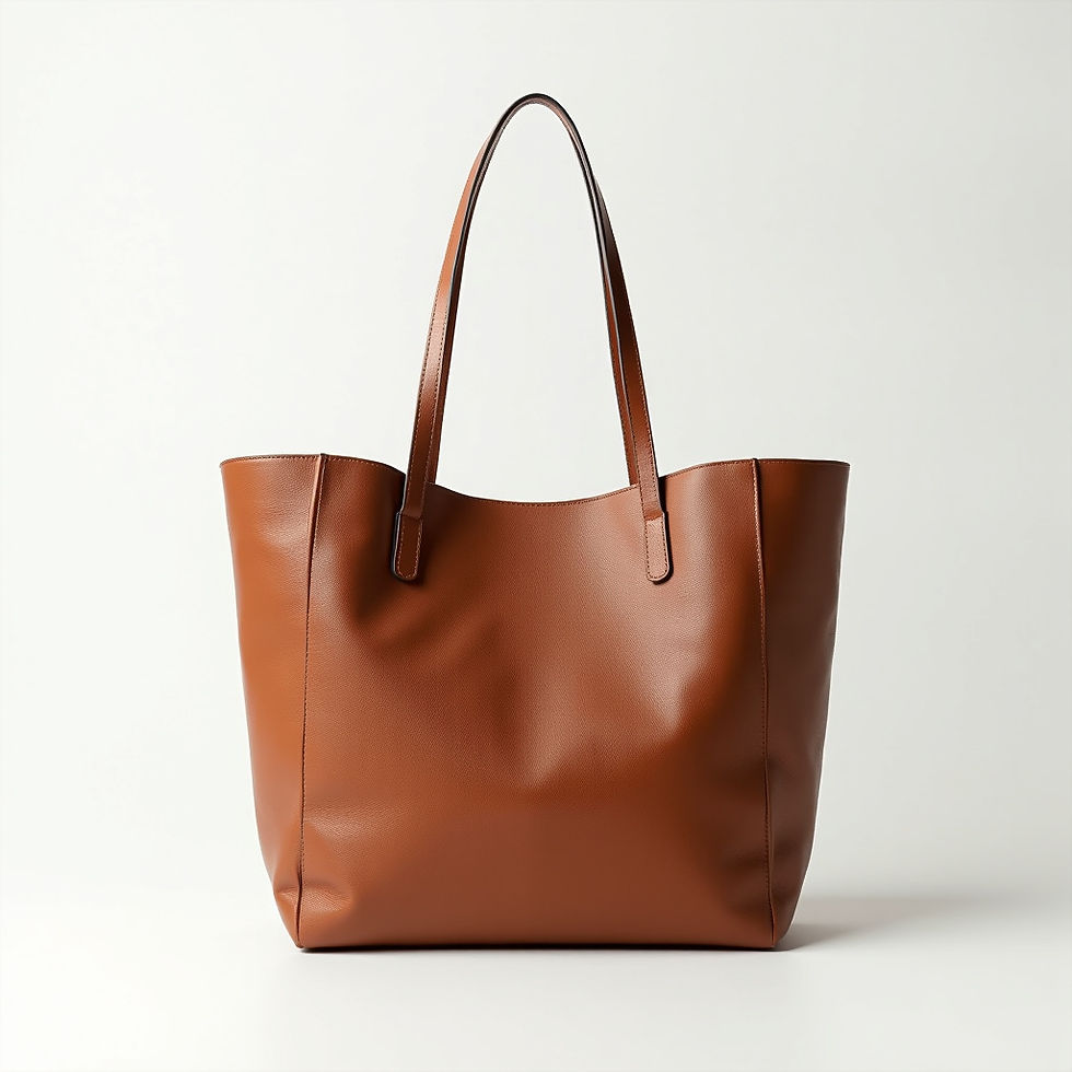 Leather Tote Handbag