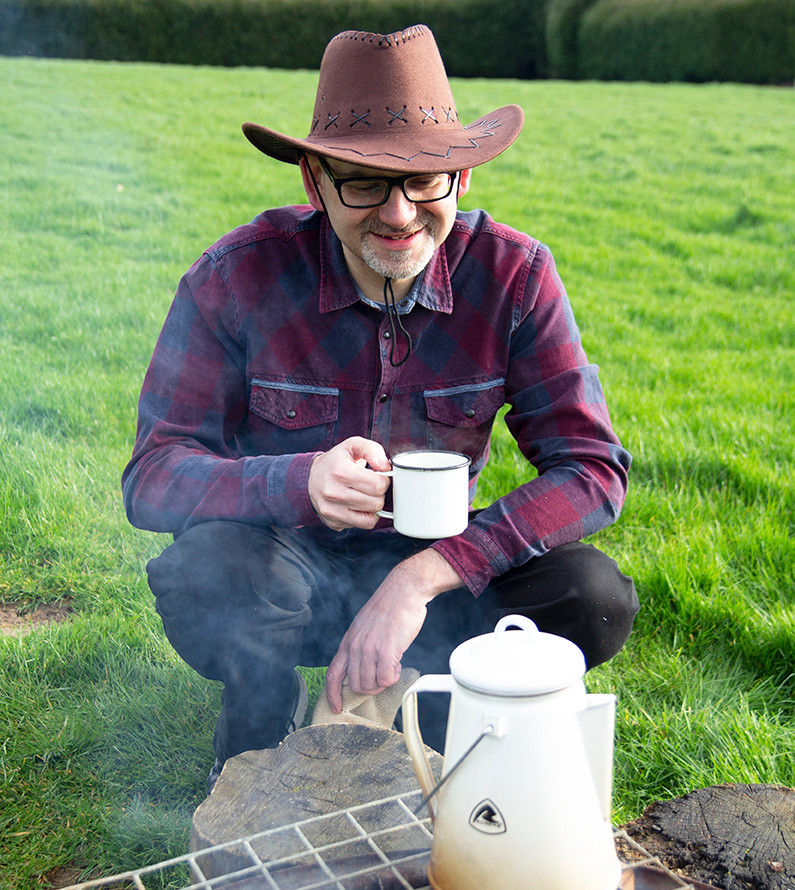 Cowboy Coffee Pot