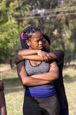 Students partaking in a Courage Youth camp