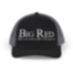 Thumbnail: Big Red Trucker Cap – Vintage College Logo Snapback Hat