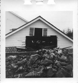 Hurricane 1954 - Goodwin cottage