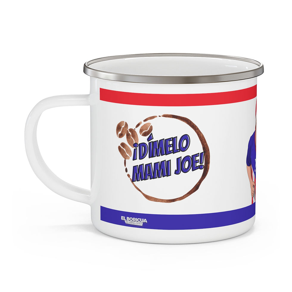 Miniatura: Dímelo Mami Joe- Enamel Camping Mug
