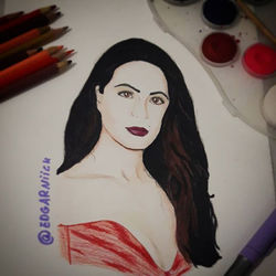 Drawing inspired in @emeraude