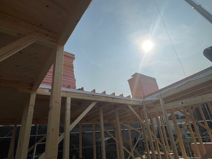 日置荘の家　上棟