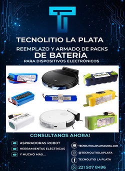 REEMPLAZO Y ARMADO DE PACKS DE ASPIRADORAS ROBOTS