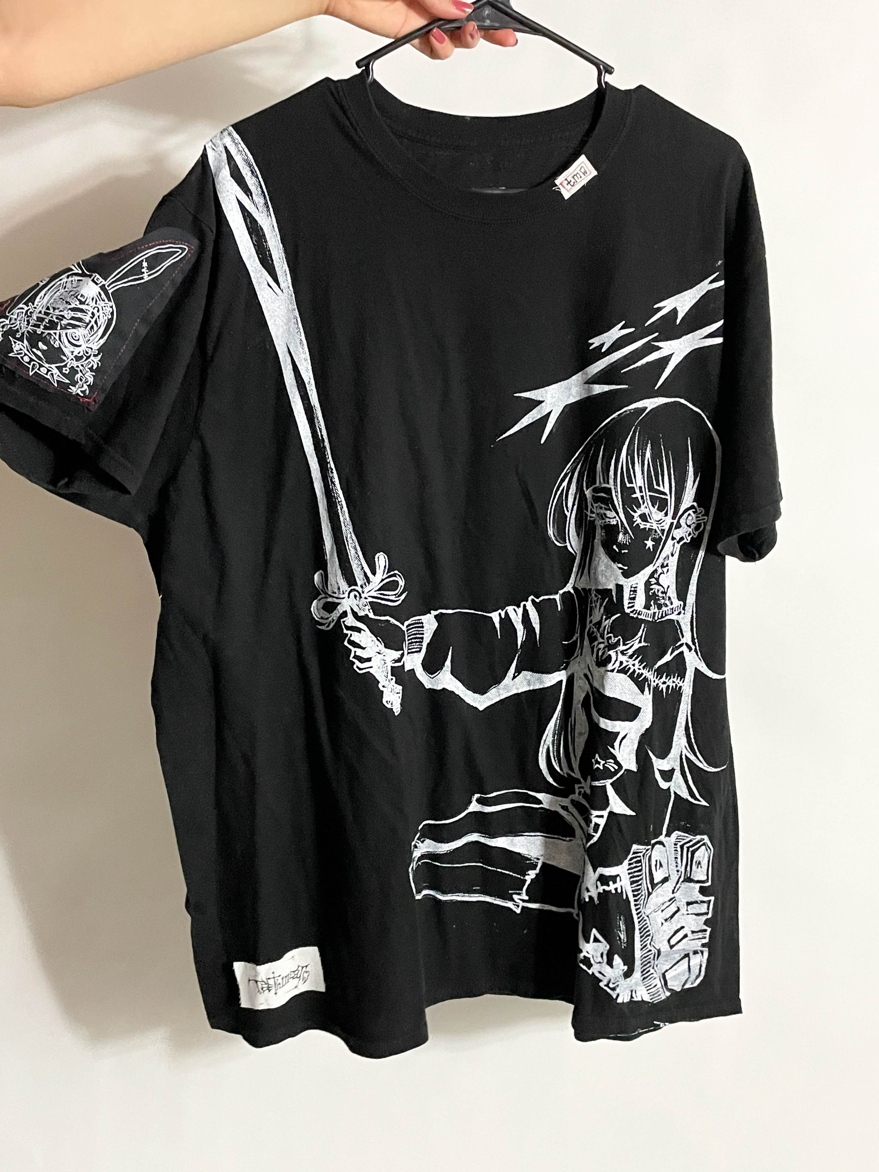 XL sword girl tee
