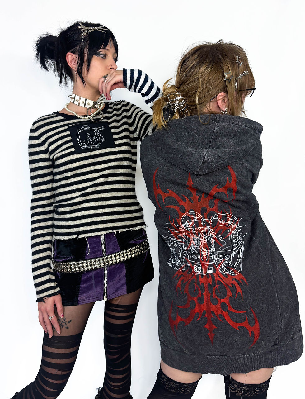 Thumbnail: gamer girl tall hoodie