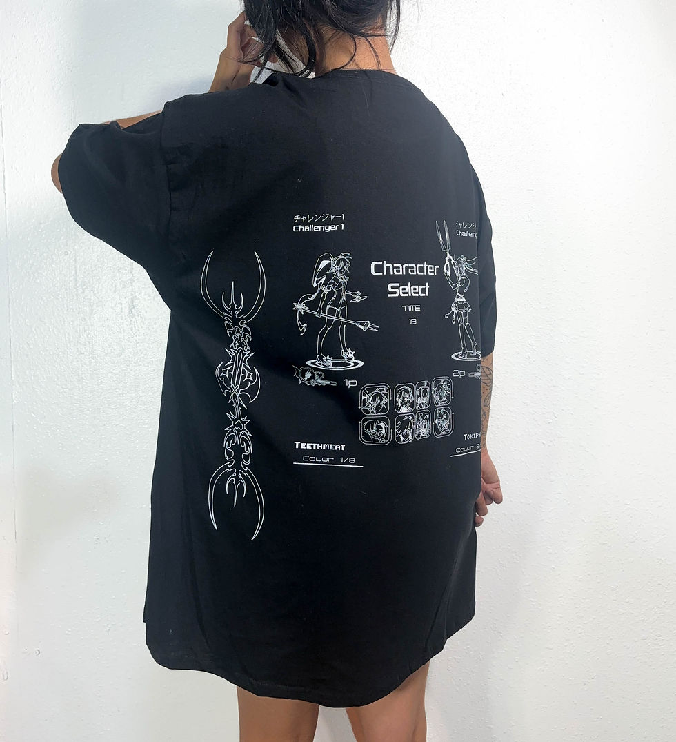 Thumbnail: Digital warrior blk tee