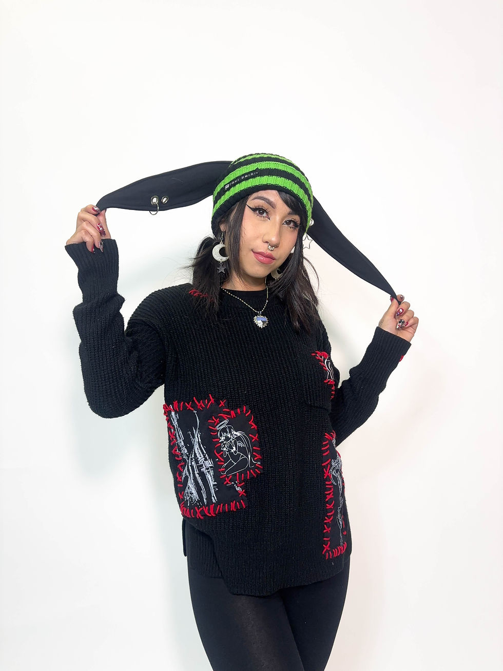Thumbnail: Invader bunni beanie