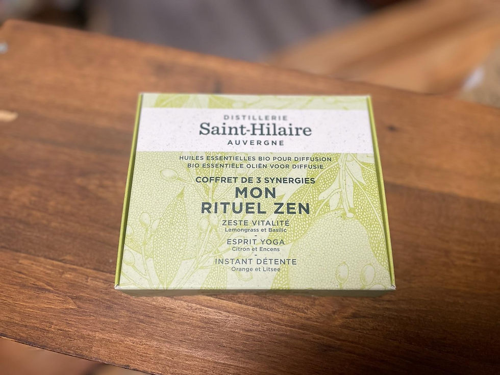 Coffret Mon rituel Zen - Mélange Diffusion - De Saint Hilaire Chez ékho Moudon Suisse