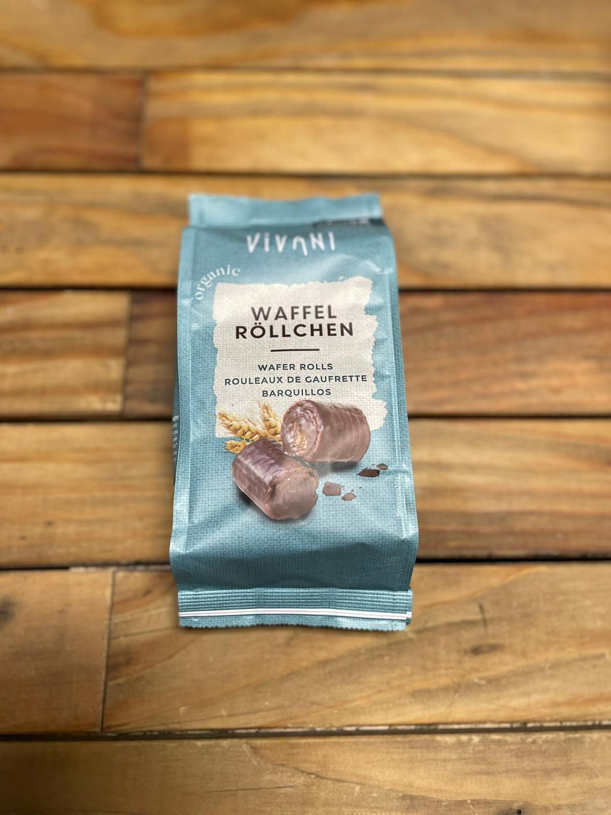 Gaufrettes Roulées au Chocolat au Lait "vivani" Chez ékho Moudon