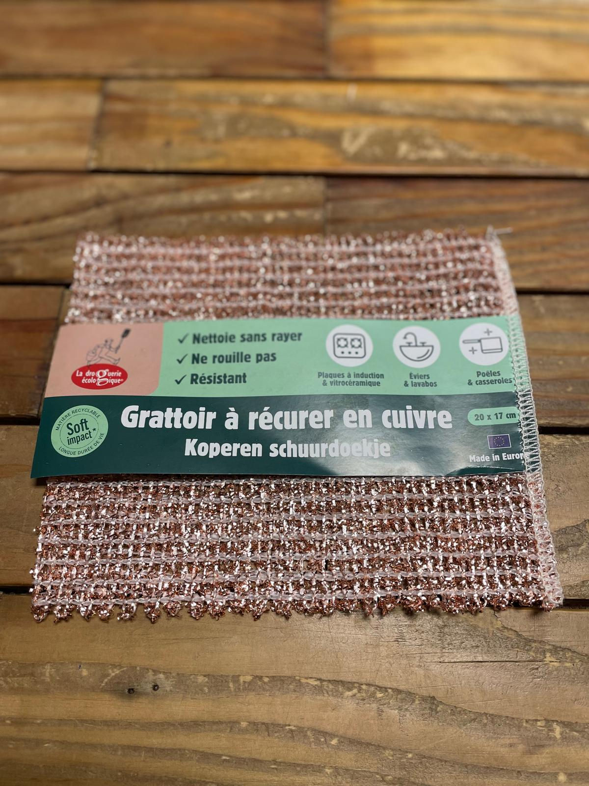 Grattoir à Récurer en Cuivre "La Droguerie Écologique" Chez ékho Moudon