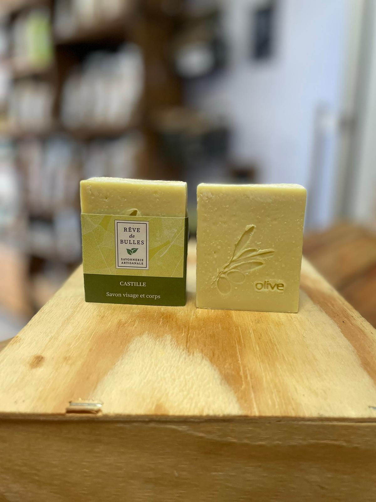Savon Visage et Corp Castille 100% Huile d'Olive chez ékho Moudon Suisse