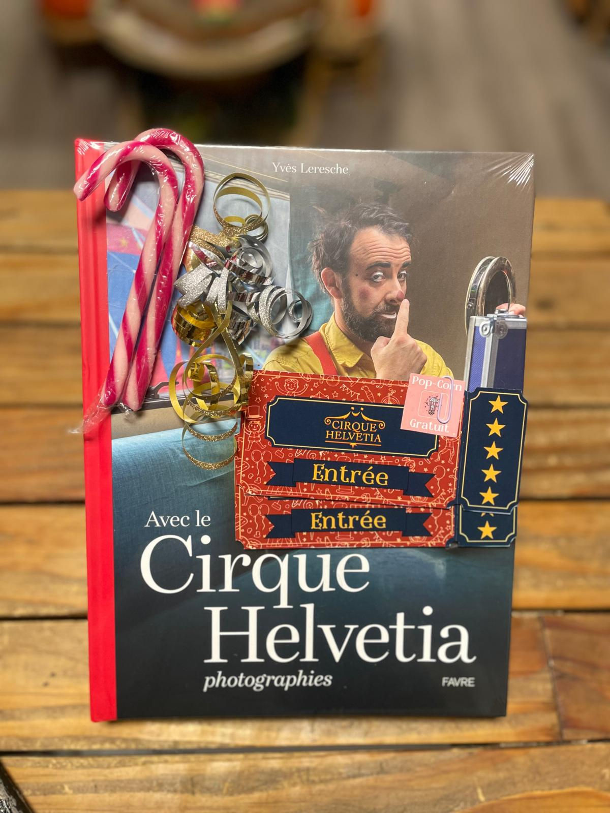 Coffret Livre du Cirque Helvetia Chez ékho Moudon