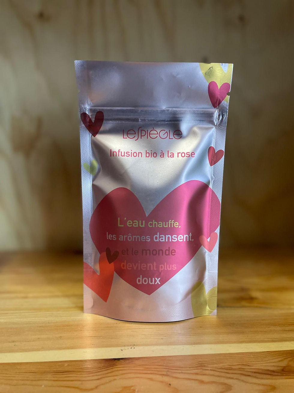 Infusion Bio à la Rose "Lespiègle" Chez ékho Moudon