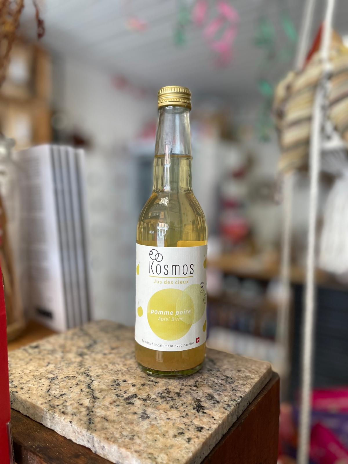 Boisson Pétillante Bio - Pomme Poire "Kosmos Drinks" chez ekho Moudon