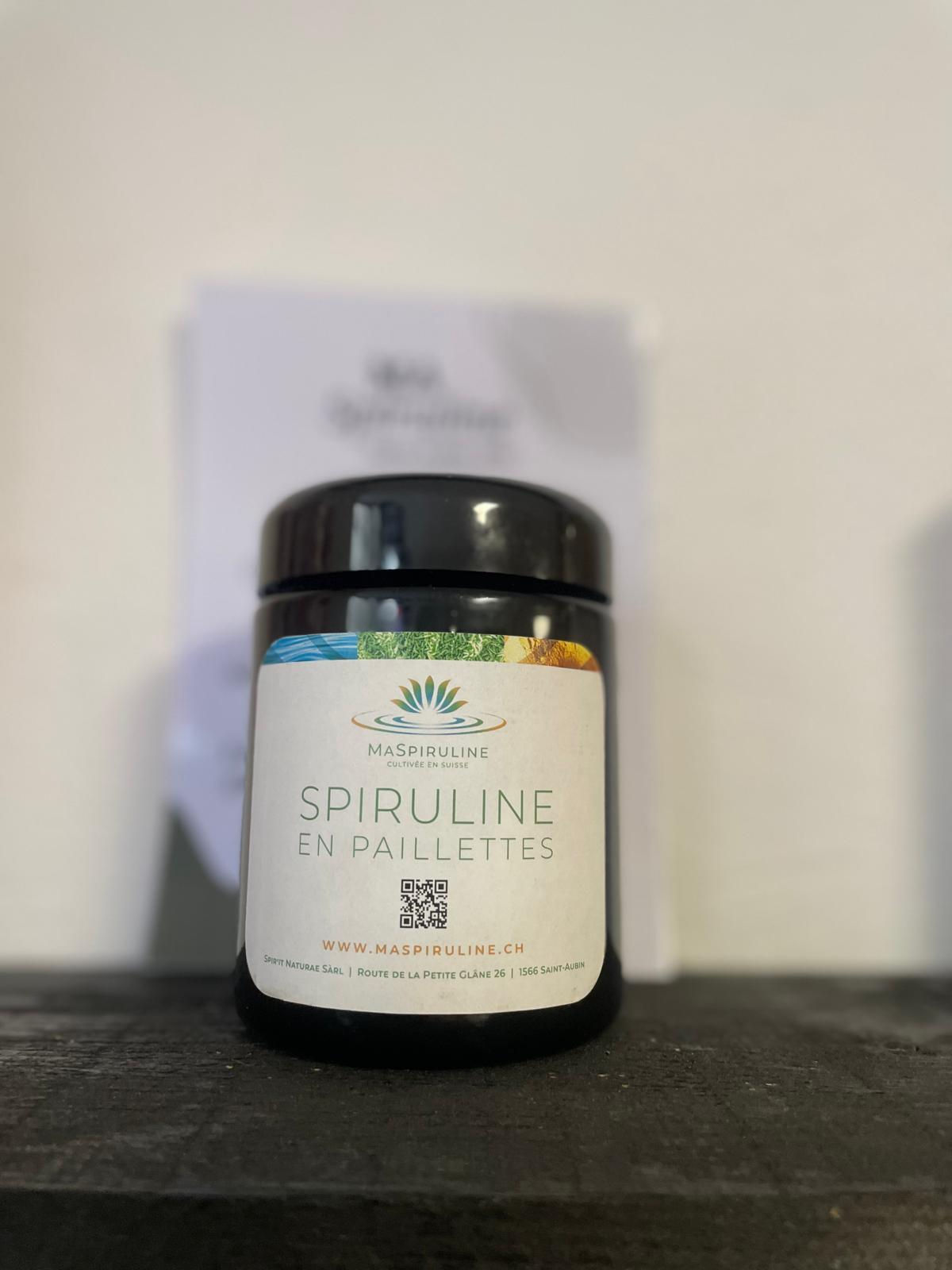 Spiruline en paillettes BocalBiophotonique  Chez ékho Moudon