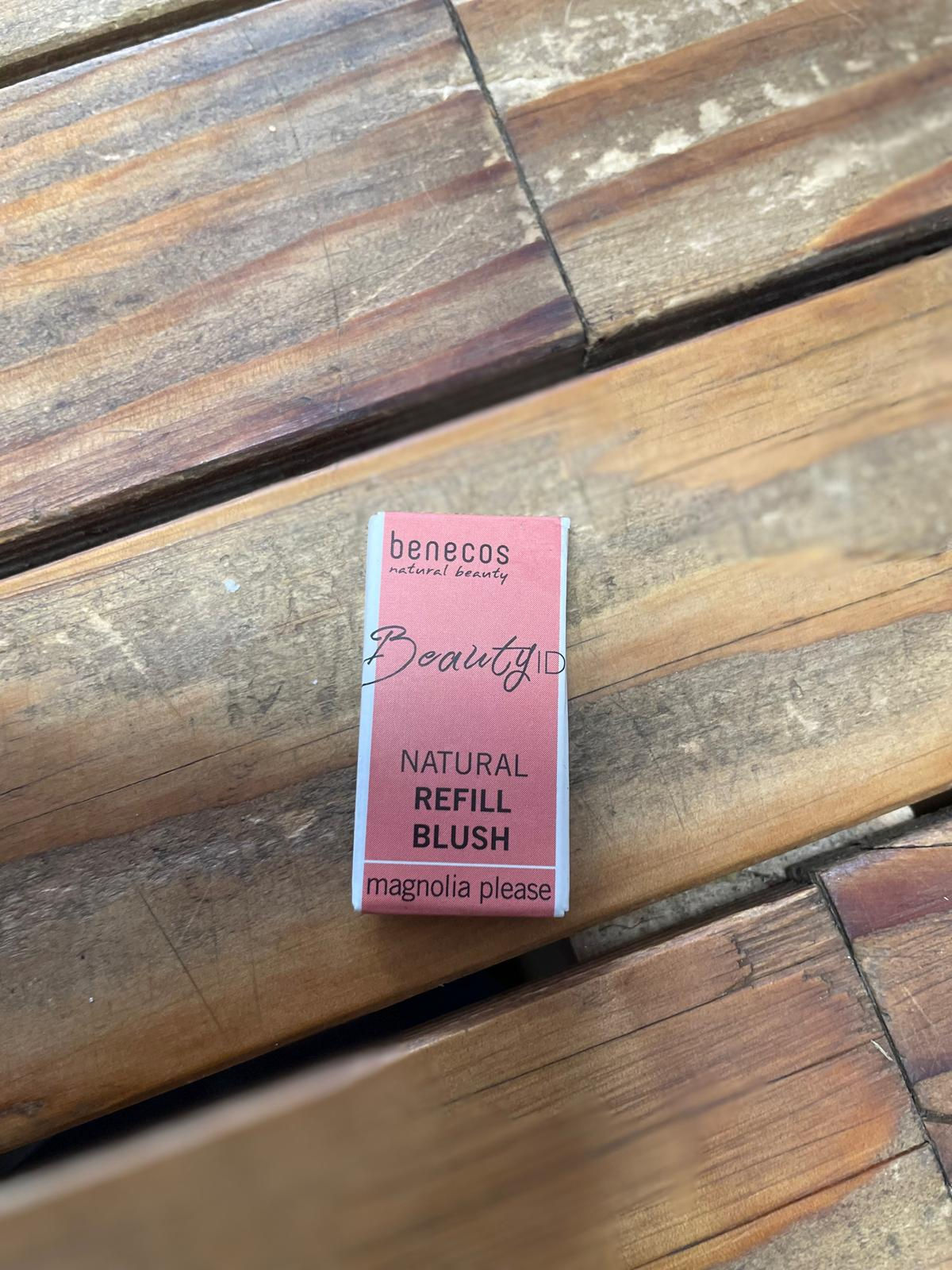 Recharge Natural Refill Blush Magnolia Please Fard à Joues "Benecos" Chez ékho Moudon