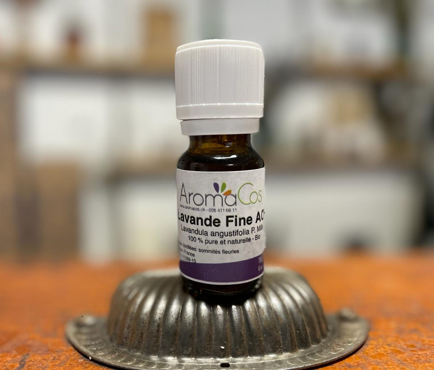 Huile Essentielle Lavande Fine AOP BIO "AromaCos"chez ekho Moudon