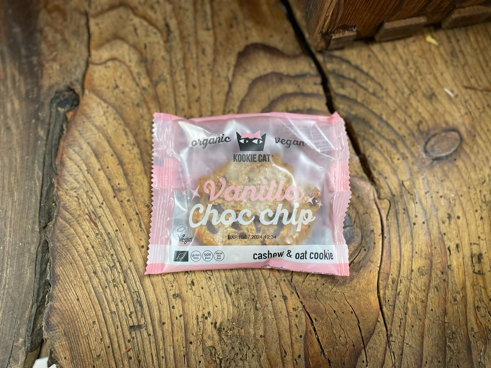 Cookie Vanille Choco "Kookie Cat" Chez ékho Moudon Suisse