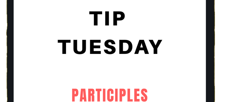 What is a Participle? Learn how to identify participles and find examples