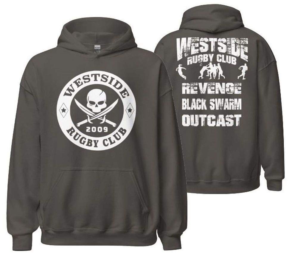 Thumbnail: Club Logo and Teams on back Unisex Hoodie