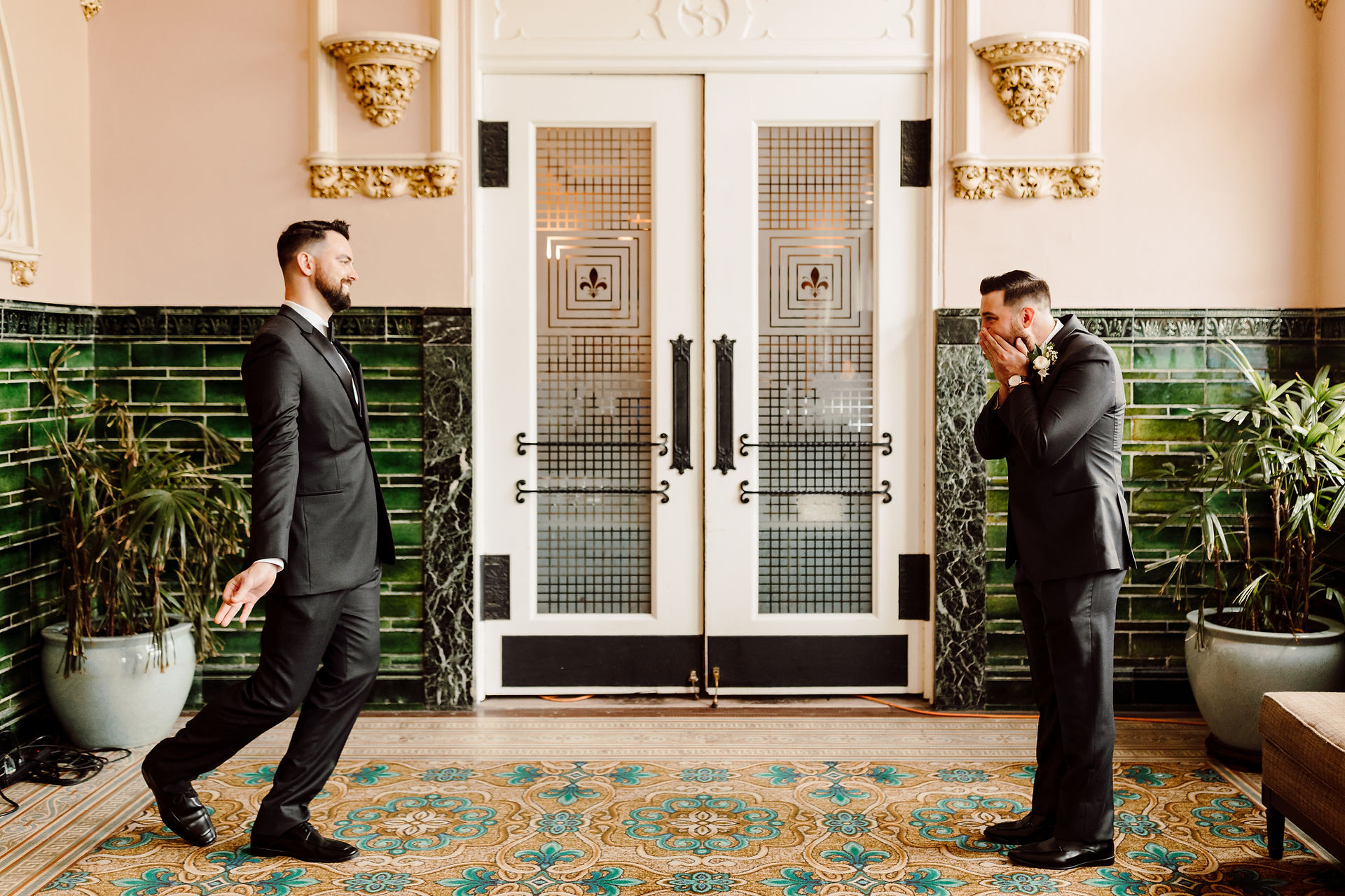 Best Man First Look