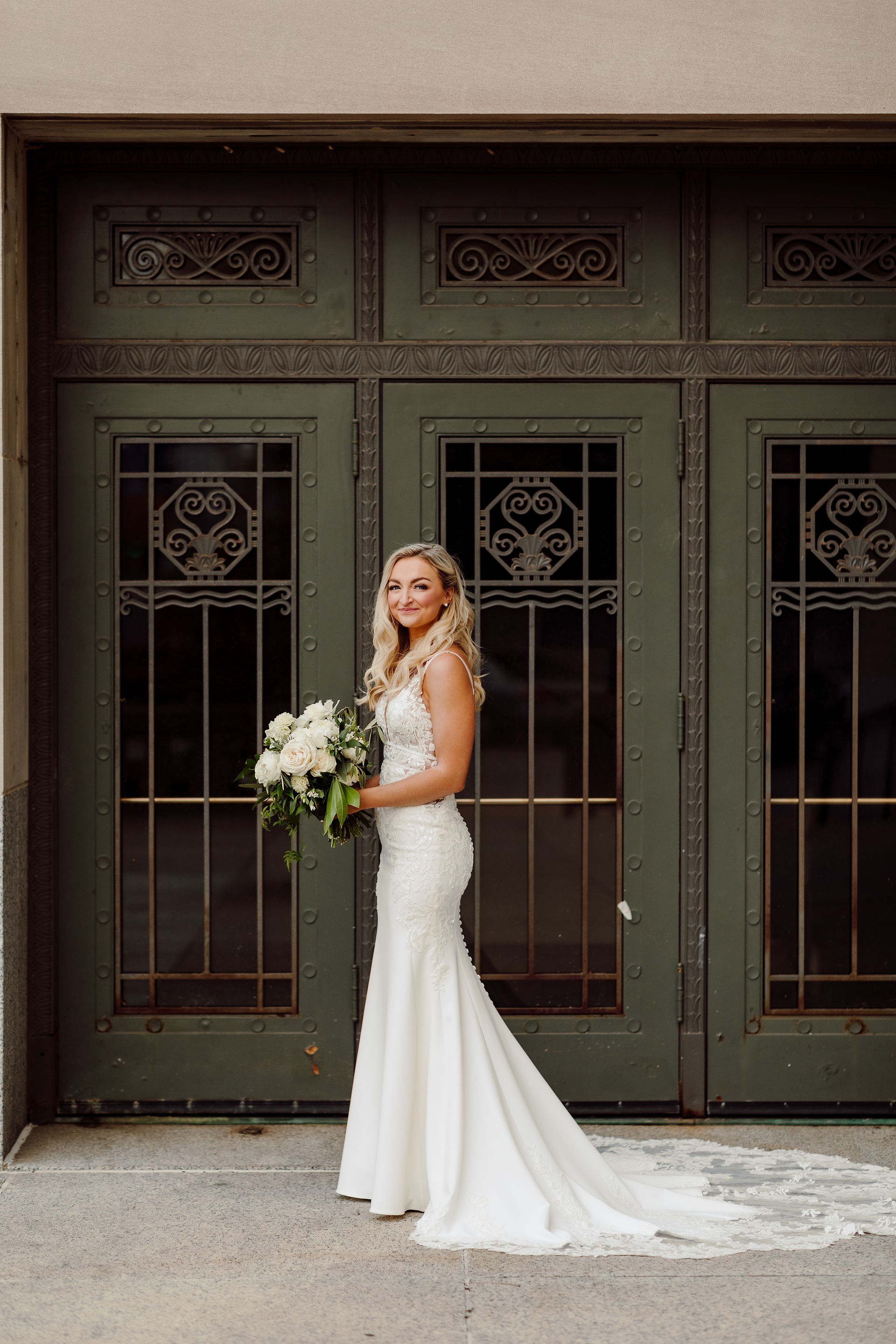 Bridal Portraits at Stifel Theater St. Louis