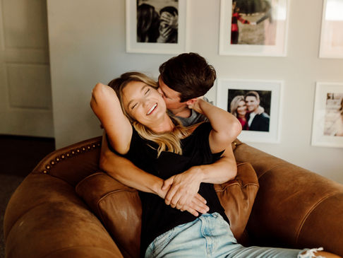 Casual In-Home Session with Taylor and Aubrey