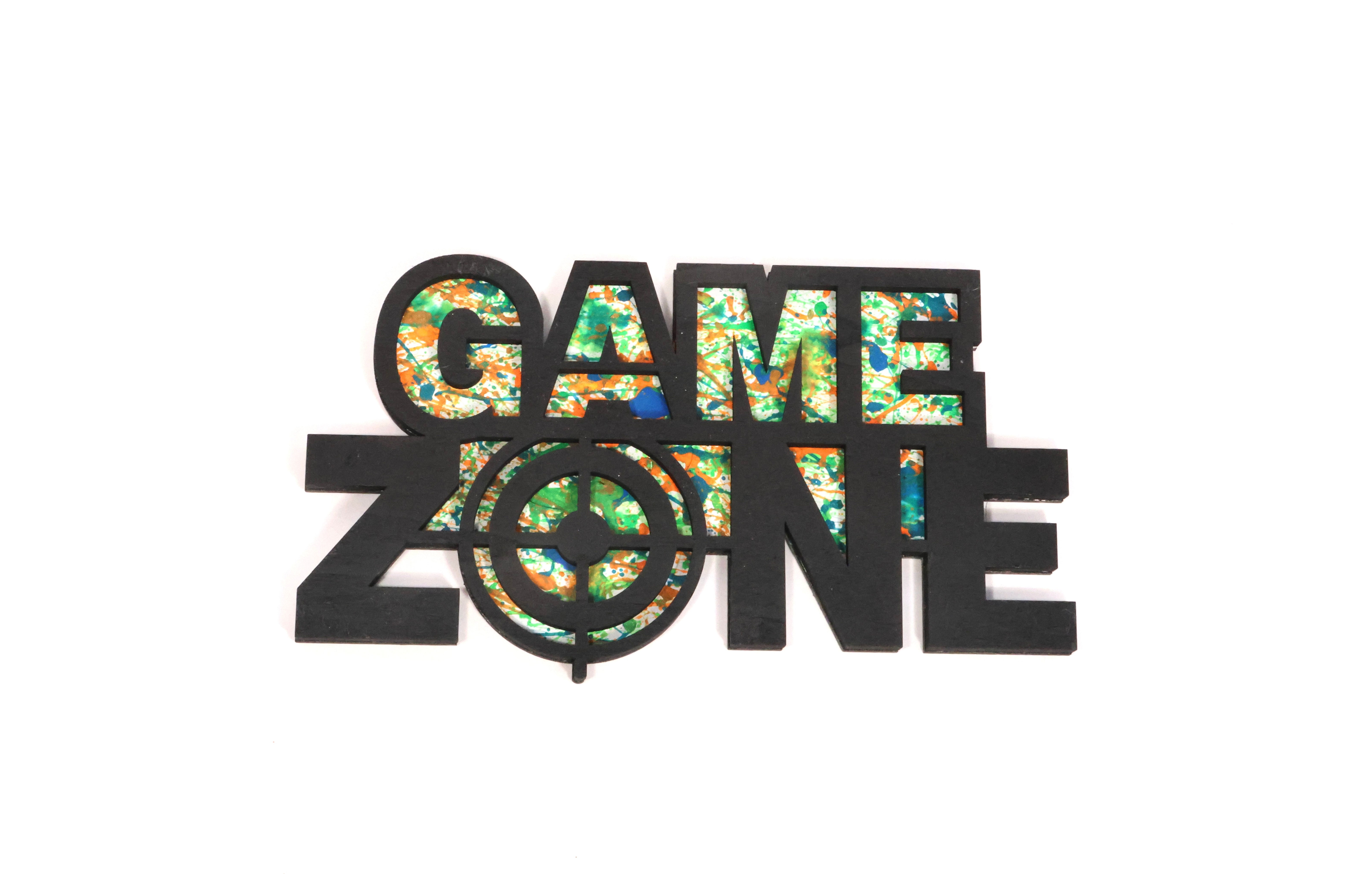 Gamer Room Decor Laser Cut Wood Sign